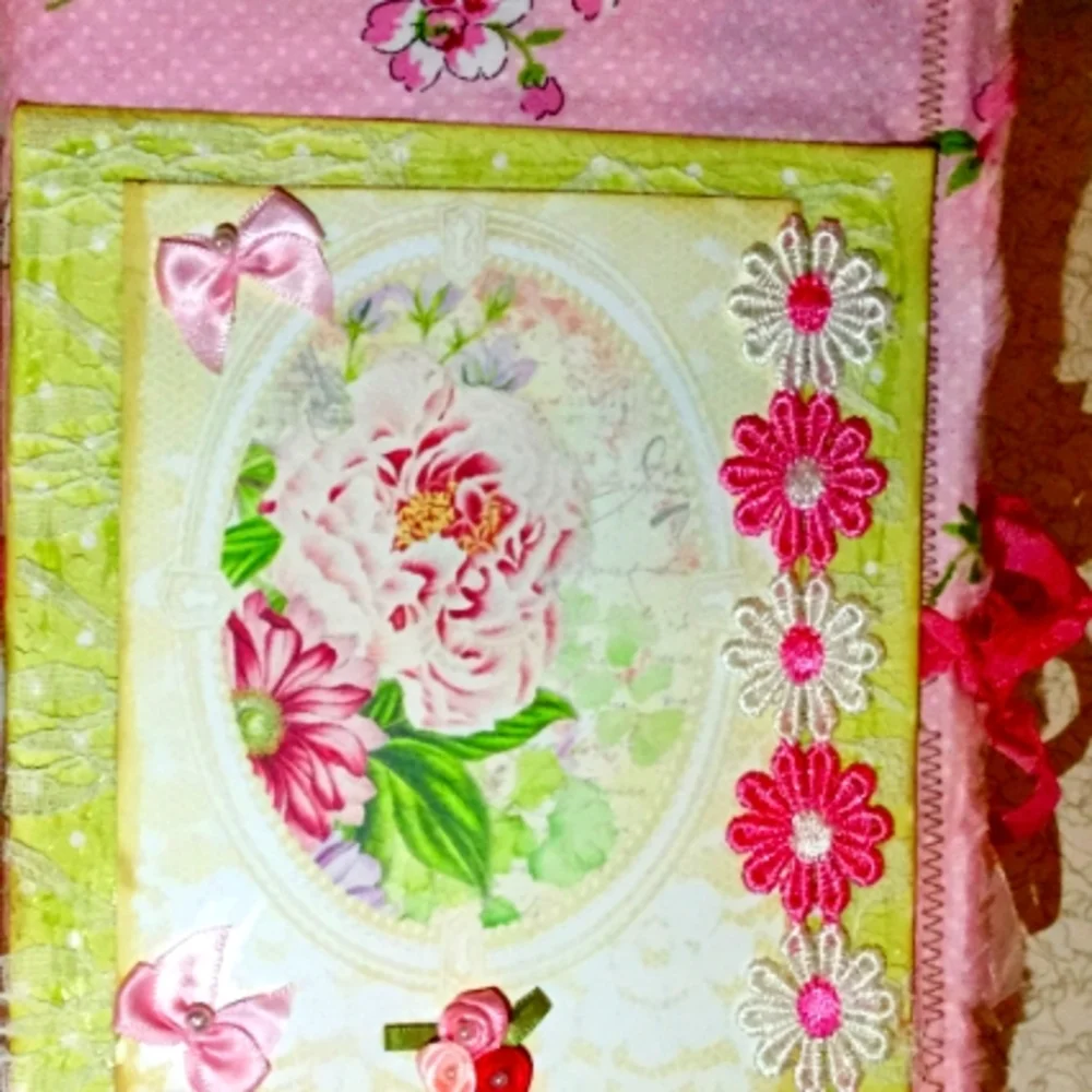 🌺Charming Antique 🌸 Eastman's Wild Rose Journal🌺